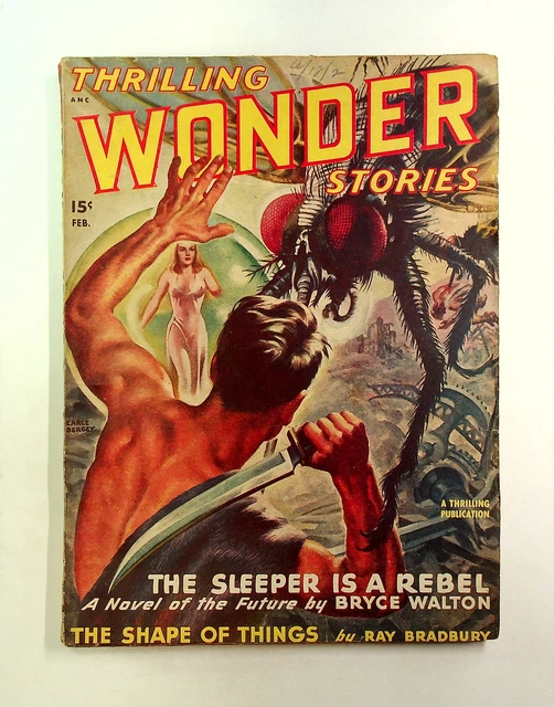 Thrilling Wonder Stories Pulp Feb 1948 Vol. 31 #3 VG- 3.5 TRIMMED