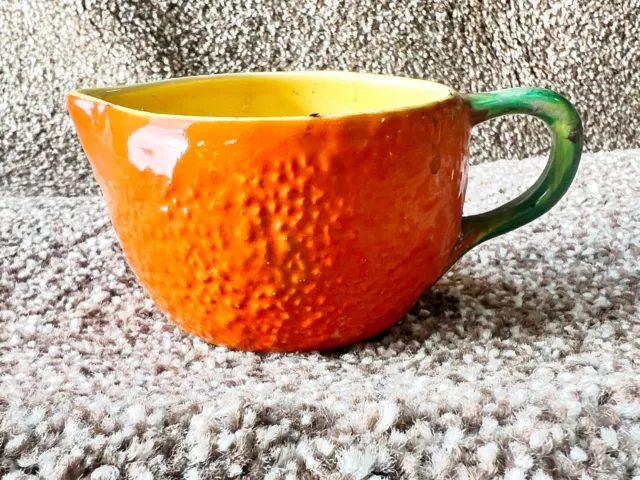 Vintage Carlton Ware Pottery Jug Orange Fruit Design