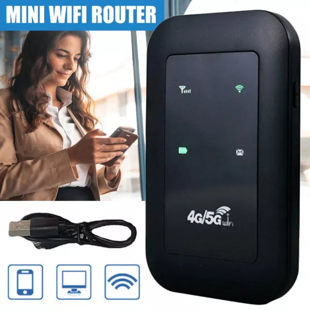 Unlocked 4G LTE Mobile Broadband WiFi Wireless Router Hotspot Tool Portable MiFi