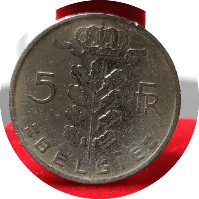 Monnaie Belgique - 1964 - 5 francs - type Cérès en néerlandais