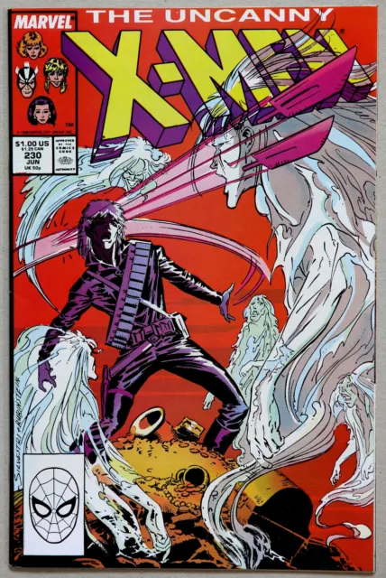 Uncanny X-Men #230 Vol 1  - Marvel Comics - Chris Claremont - Marc Silvestri