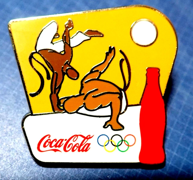 RARE COKE GYMNASTICS 2024 Paris Olympic Games Pin / 2022 9.95 PicClick