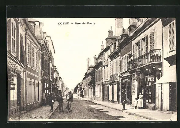 CPA Cosne, Rue de Paris