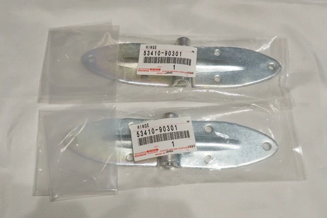thumbnail image 2 of Toyota Genuine OEM Hood Hinge Pair LH & RH For Land Cruiser FJ40 BJ40 Series 1969-1986 – Japan Made 2 of 4