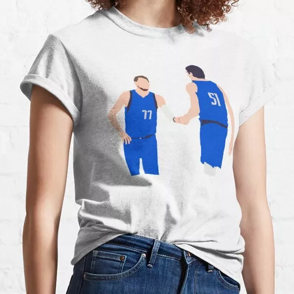 LUKA DONCIC AND Boban Marjanovic Dynamic Duo Classic T-Shirt $6.99 ...