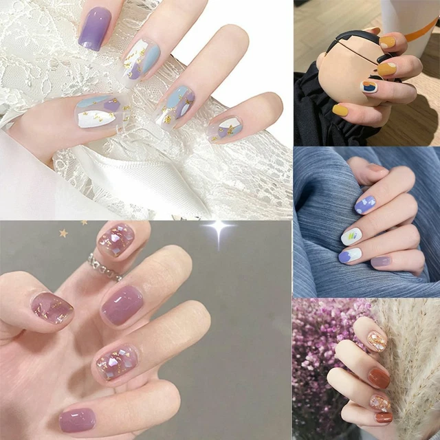 Appuyez. Couverture complète Faux ongles Portable Pointe des ongles For 24 PCS