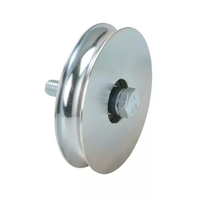 Roue simple gorge ronde pour porte et portail coulissant