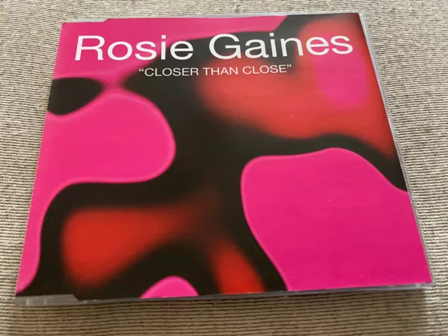 Rosie Gaines - Closer Than Close - Classic Dance Cd Single