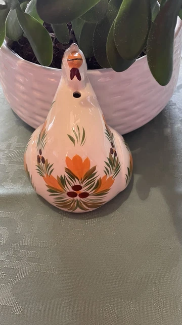 Dérouleur à Ficelle Ancien En Forme De Poisson - Céramique - Vintage - État BE (petit éclat)