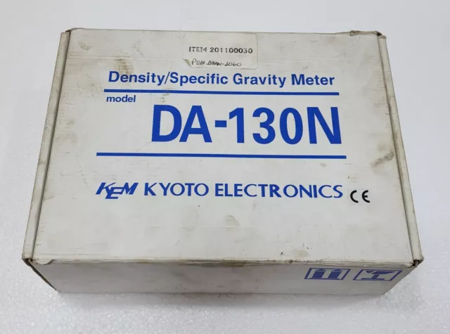 Kyoto Électronique DA-130N Portable Densité / Gravité Spécifique Mètre 2