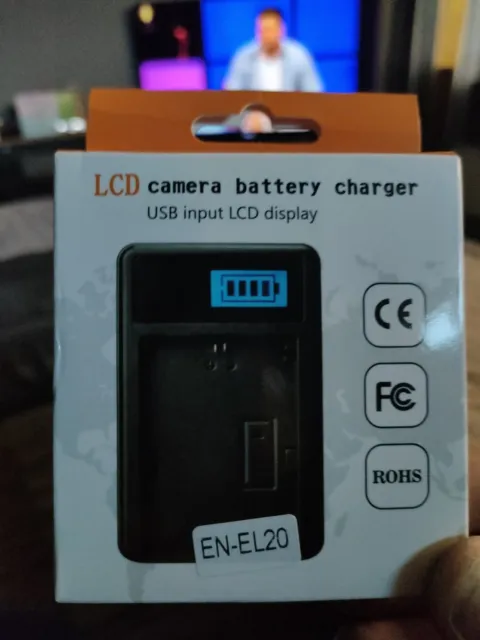 Cargador de batería de cámara EN-EL20