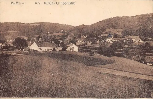 Cpa 58 Morvan Hunting Moux