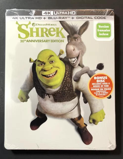 Shrek Th Edici N Aniversario Caja Met Lica K Muy Hd Blu Ray