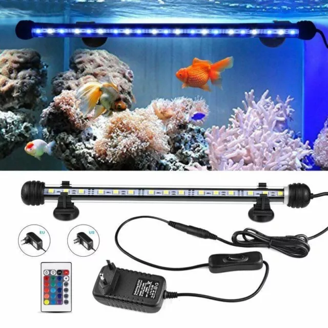 barra LED lampada LED per acquario impermeabile immersione rgb tubo 18 cm