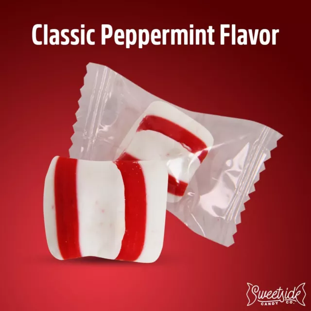SOFT PEPPERMINT CANDY Mints, 2lb mints bulk individually wrapped ...