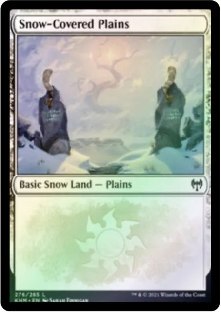 Snow-Covered Plains #276 - FOIL - NM/M - Kaldheim - MTG