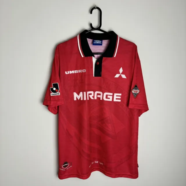 Urawa Red Diamonds Football Shirt Jersey 1996-1998 (L)