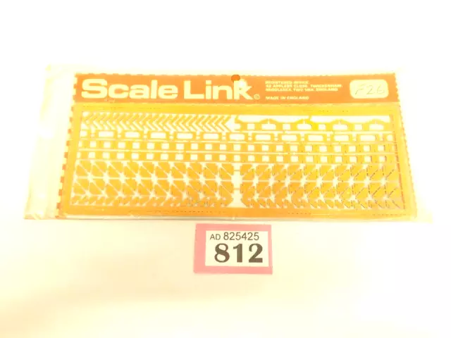 Scalelink F26 Platform Canopy Etch Brass Parts (OO Gauge) P812
