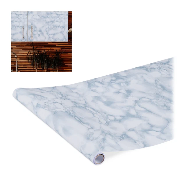 1 x Papel adhesivo muebles, Pegatina decorativa, Vinilo autoadhesivo, Mármol