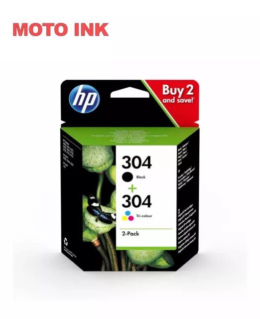 HP Original 304 Combo pack ink for HP DeskJet 3762 All-in-One Printer