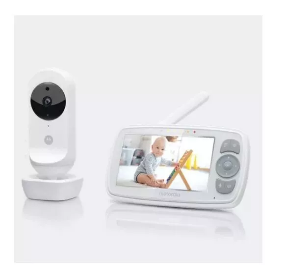 Motorola Nursery Ease 34 - Babyphone mit Kamera – 4,3 Zoll Video Baby Monitor