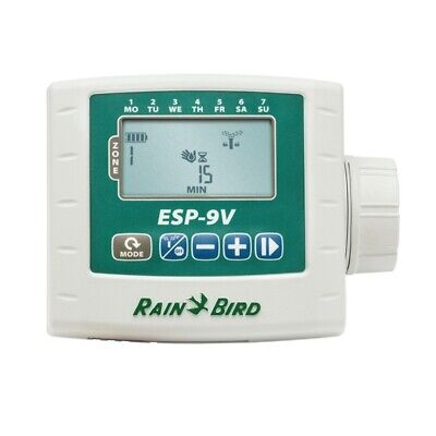 Rain Bird ESP-9 Battery Controller Choice of 1,2,4,6 Zones c/w or without Valves
