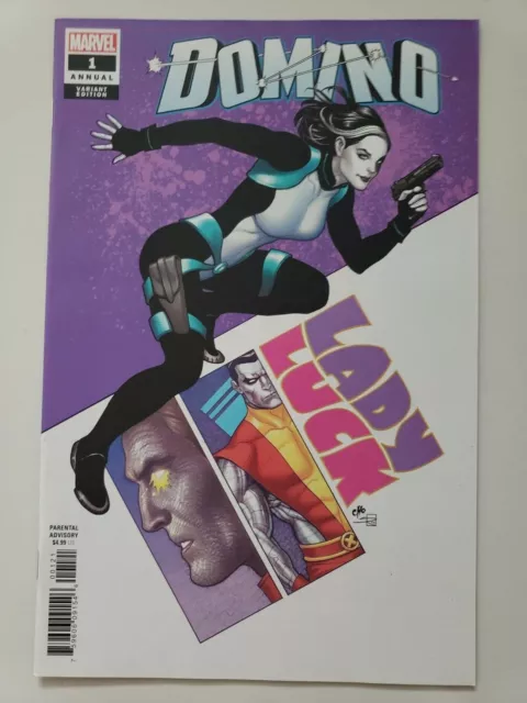 Domino Annual #1 (2018) Marvel Comics Frank Cho Variant Cover Art! 1St Print!