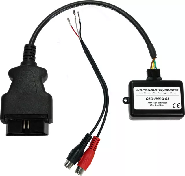 AUX Icon Activator MERCEDES Comand APS NTG4, Comand Online NTG4.5 und Audio20