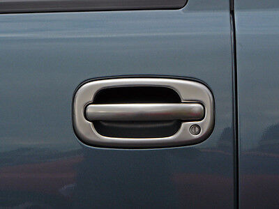 TFP 401BR 1999-2006 Chevrolet Silverado Stainless Stl Brushed Door Handle Cover