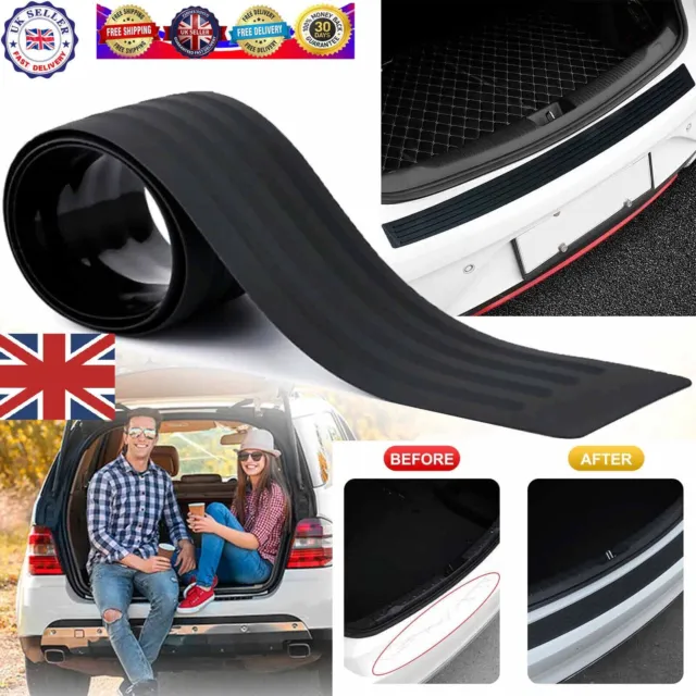 104cm*9cm Car SUV Trunk Door Sill Plate Protector Guard Strips Rear Bumper  Tape