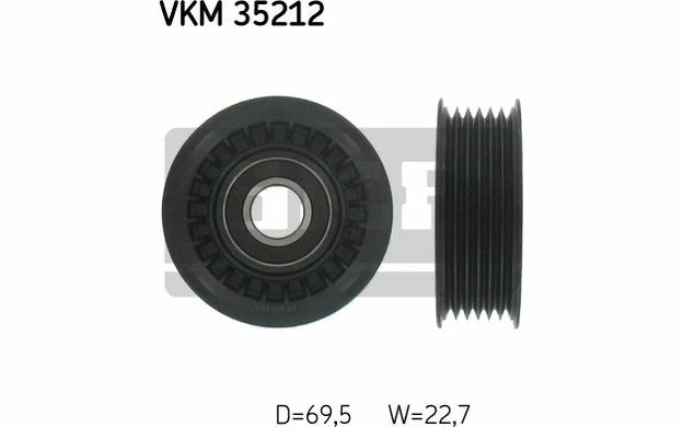 SKF Galet enrouleur pour RENAULT ESPACE VKM 35212 - Pièces Auto Mister Auto