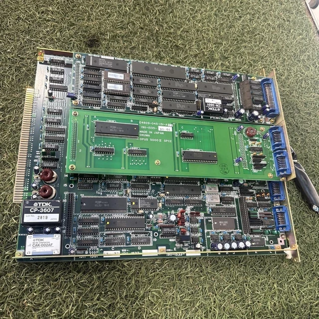 OKUMA OPUS 5000 Ⅱ SVP E4809-045-109-D OKUMA OPUS 5000 II SVP CNC Control Board E4809-045-109-D
