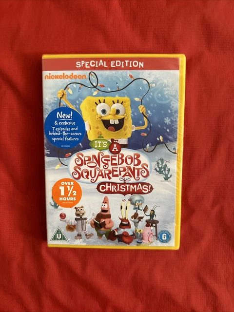 SPONGEBOB SQUAREPANTS - It's a SpongeBob Squarepants Christmas DVD New ...