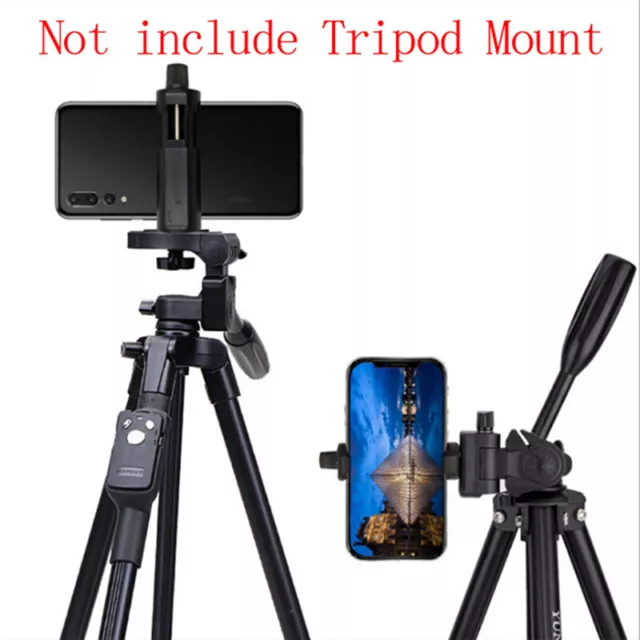 Clip Bracket Holder Monopod Tripod Mount Stand Adapter for Mobile Phone Came*7H