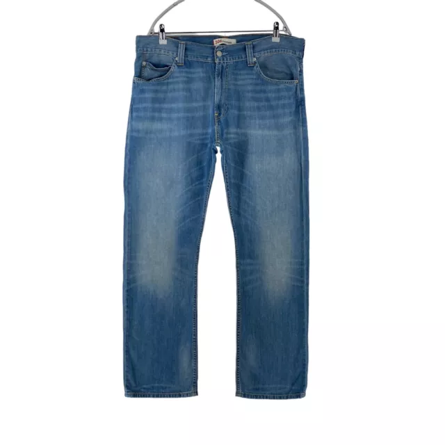 Levi's 506 Bleu Standard Jeans Coupe Droite W38 L32