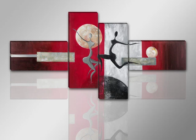 Cadre 140 X 2,8 X 70 Cm Toile Abstrait à Prix Carrefour