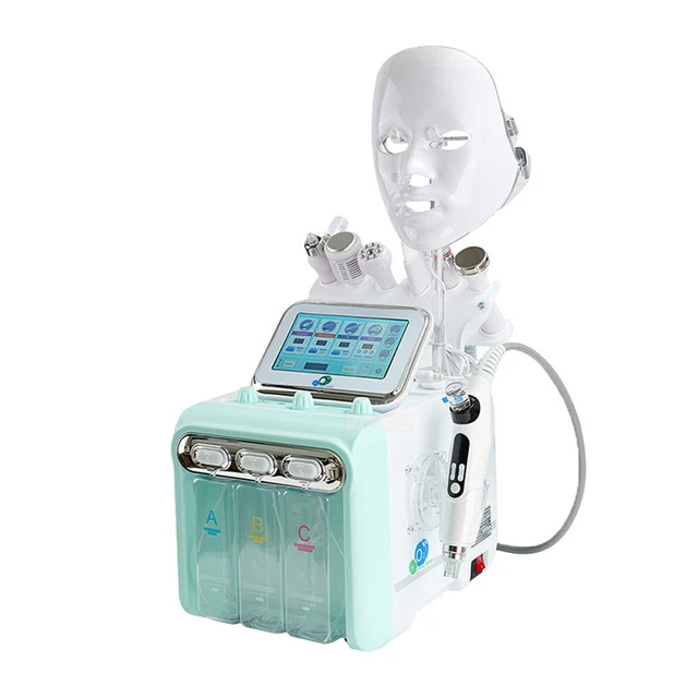 Macchina di bellezza per pulizia viso ringiovanimento pelle bolla 8 in 1 Hydro Small Bubble Skin Regno Unito