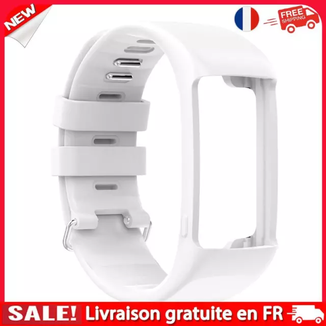 fr Sport Smart Watch Strap Replacement Wrist Band for POLAR A360 A370 (White)