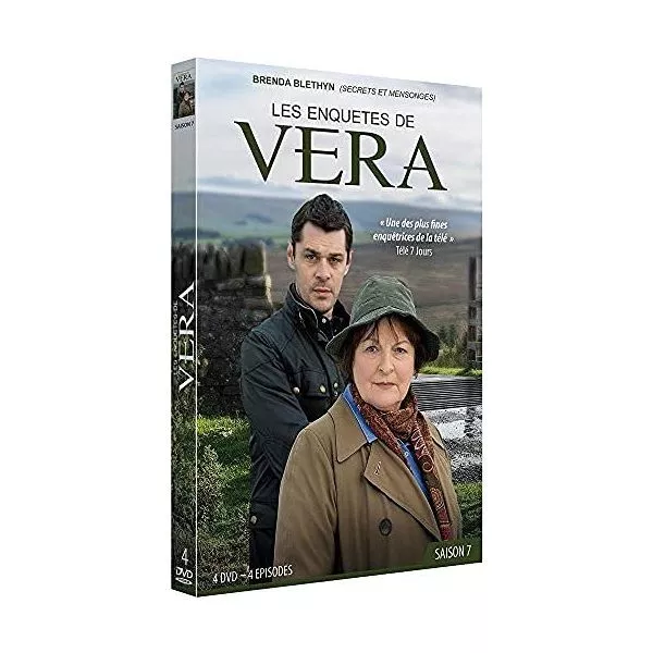 DVD - Les Enquetes de Vera - Saison 7 - Coffret 4 DVD