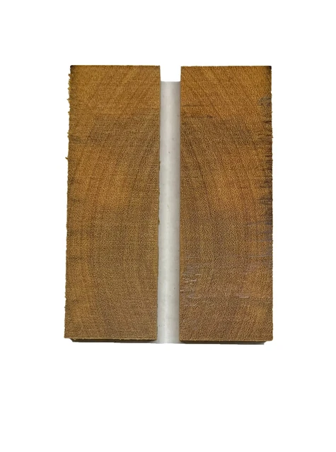 "Cuchillo de madera de corte transversal naranja Osage libro a juego 5"" x 1-1/2"" x 3/8"