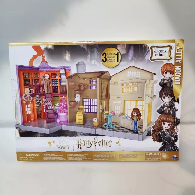 Wizarding World Harry Potter Magical Minis 3-in-1 Diagon Alley Playset