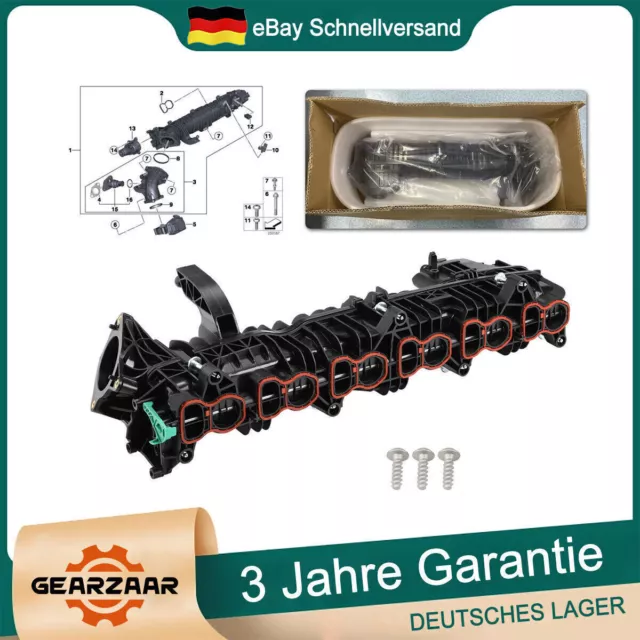 SAUGROHRMODUL ANSAUGKRÜMMER FÜR BMW 3-ER F30 4-ER 5-ER F10 6-ER X3 X4 X5 d N57