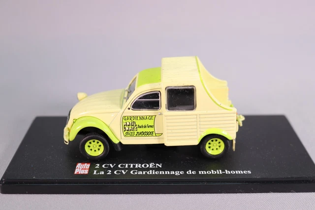 AUTOPLUS 1/43 CITROEN 2Cv Acadiane 6 Roues Du Macon + Livret N°54 EUR