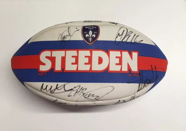 Signed Wakefield Trinity Rugby Ball 2021 (2)