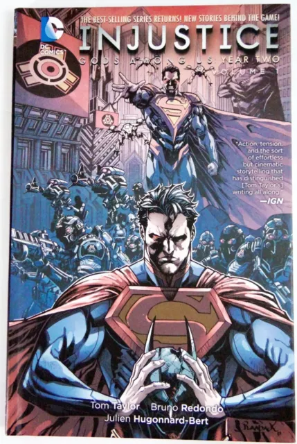 DC Comics Injustice Gods Among Us Year Two Volume 1 TPB HC NM 9.0 2nd Print 2015