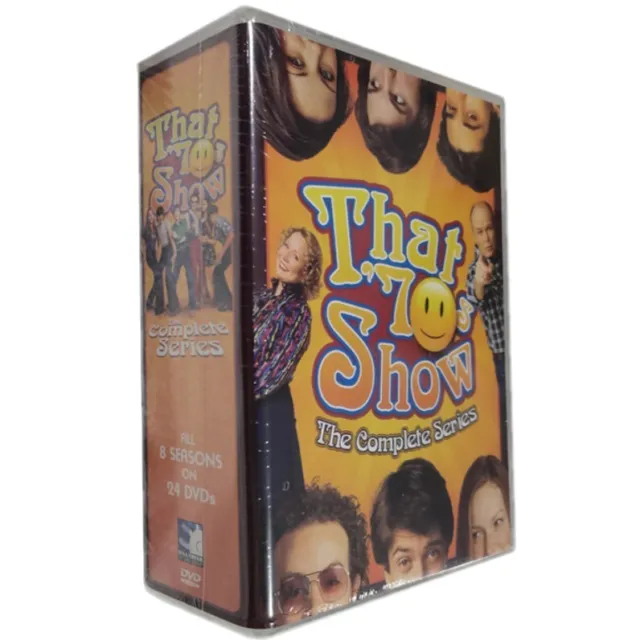 That 70s Show The Complete Series Seasons 1-8 ( DVD 24-Disc ) Brand New USA