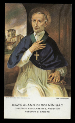 santino-holy card B.ALANO DI SOLMINIHAC 