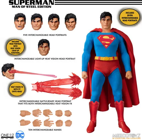 Mezco One:12 Collective - Superman: Man of Steel Edition [New Toy] Figure, Col