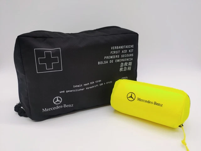 Orig. Mercedes Verbandtasche mit Warnweste Pannenset
