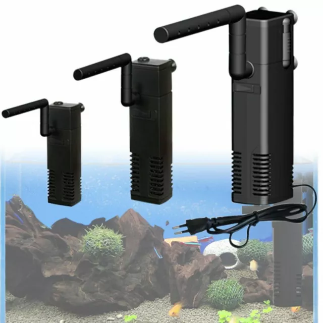 Internal Fish Tank Aquarium Filter Submersible with Spray Bar Included